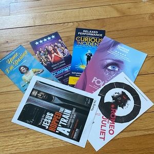 West End Musical and Play Calling Card